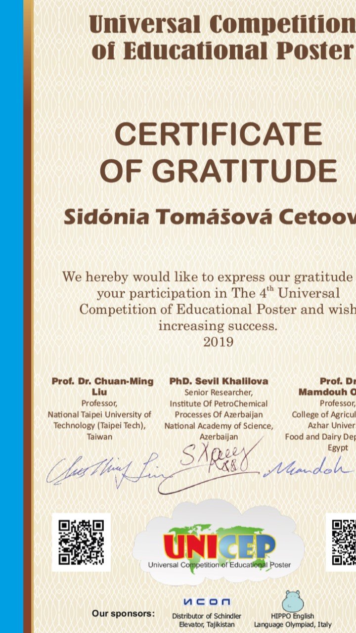 certifikát Sidonia_Tomasova