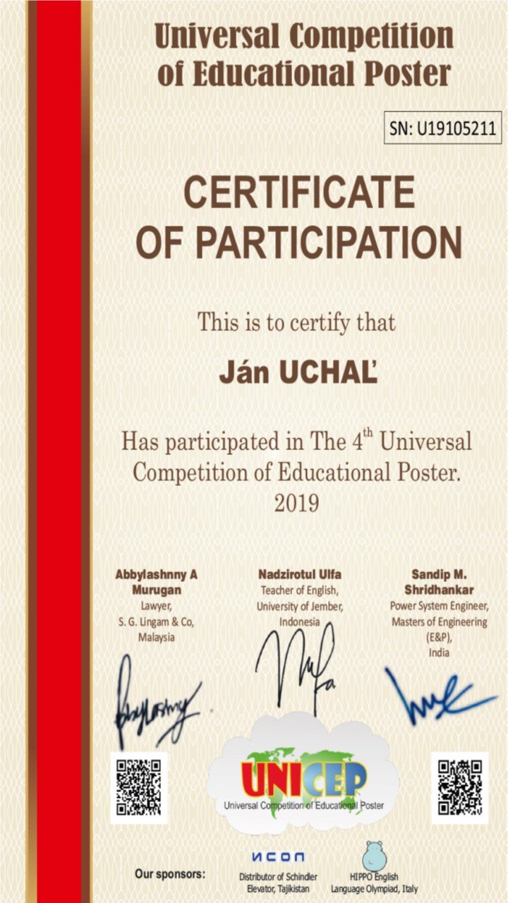 certifikát Ján_UCHAĽ